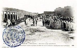 FIGUIG - OUDAGHIR - VOYAGE MINISTERIEL - 1905